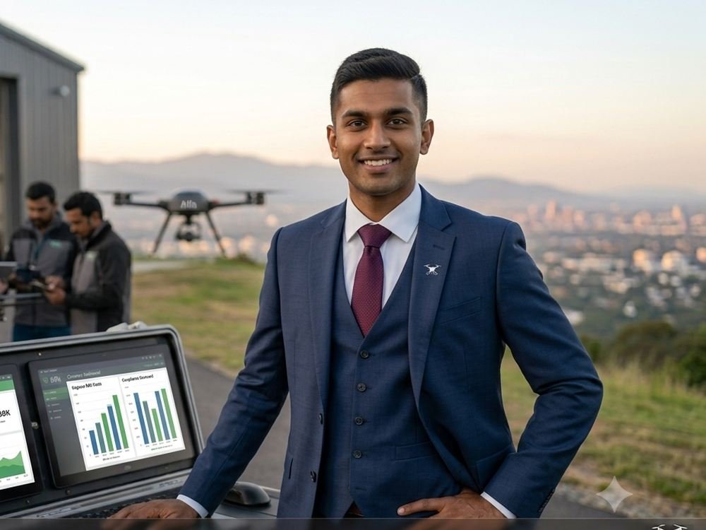 Karthik Rajan, Chief Financial Officer of Alfa Drones