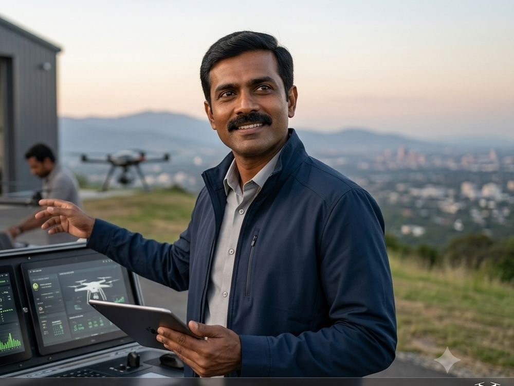 Venkataraman Murthy, Chief Technology Officer of Alfa Drones